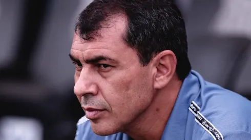 Carille, técnico do Santos. Foto: Ettore Chiereguini/AGIF