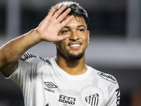 Santos acerta a venda de Marcos Leonardo, alvo de Palmeiras e Flamengo