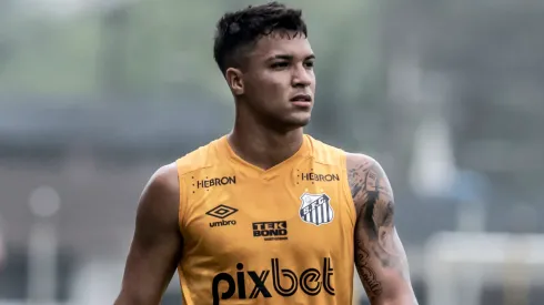 Após venda de Marcos Leonardo, Santos quer lucrar alto com defensor (Foto: Ivan Storti/Santos FC/Divulgação)