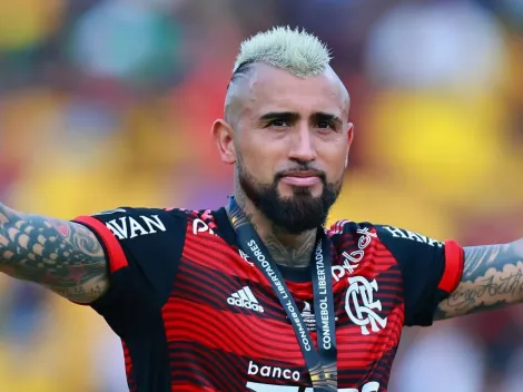 Tricolor do Brasileirão quer anunciar a contratação de Vidal, ex-Flamengo