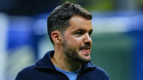 Nicolás Larcamón, coach of Cruzeiro (Photo by Manuel Velasquez/Getty Images)