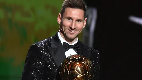 Lionel Messi receives his seventh Ballon D'Or (Photo by Aurelien Meunier/Getty Images)