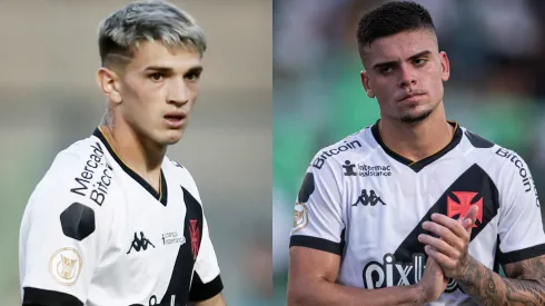 Gabrie Pec (Foto: Isabela Azine/AGIF) e Orellano (Foto: Daniel RAMALHO/VASCO)