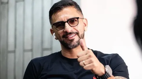 Emiliano Díaz, auxiliar do Vasco. Foto: Leandro Amorim/vasco