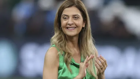 Leila, presidente do Palmeiras. (Photo by Alexandre Schneider/Getty Images)