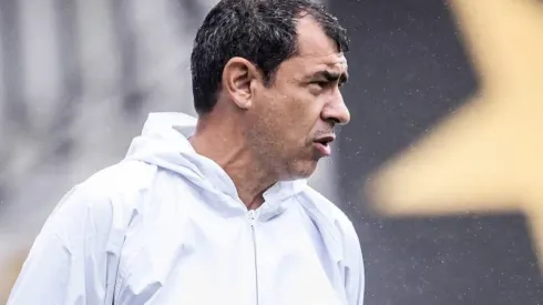 fábio carille, técnico do santos. foto: raul baretta/santos fc