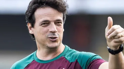 fernando diniz, técnico do fluminense.Foto: Abner Dourado/AGIF