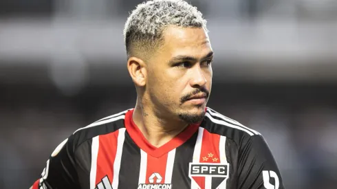 Luciano., jogador do São PAULO. Foto: Abner Dourado/AGIF