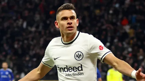 Rafael Santos Borre of Eintracht Frankfurt (Photo by Alex Grimm/Getty Images)