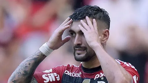 Arrascaeta em ação pelo Flamengo. Foto: Alexandre Loureiro/AGIF