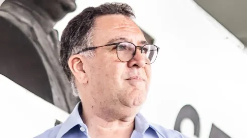 Presidente do Santos, Marcelo Teixeira. Foto: Raul Baretta/Santos fc