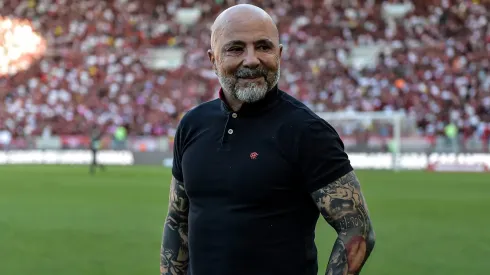 Jorge Sampaoli, ex-Flamengo, avança nas conversas para fechar com novo clube, afirma Venê Casagrande. Foto: Thiago Ribeiro/AGIF