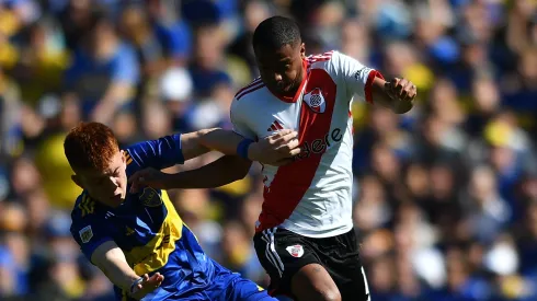 Barco e De La Cruz: duas das principais baixas dos maiores clubes da Argentina para 2024 (Foto: Marcelo Endelli/Getty Images)