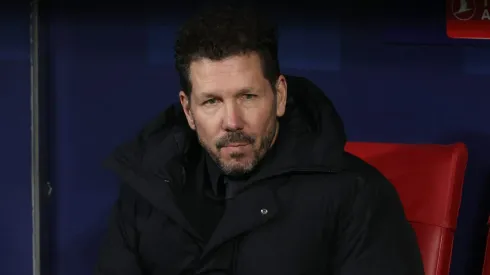 Manager Diego Pablo Simeone alias el Cholo of Atletico de Madrid. (Photo by Gonzalo Arroyo Moreno/Getty Images)