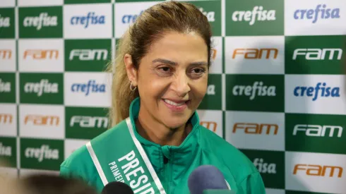 Leila Pereira: presidente negociou jovem do Palmeiras com a Europa (Foto: Fabio Menotti/Palmeiras/Divulgação)