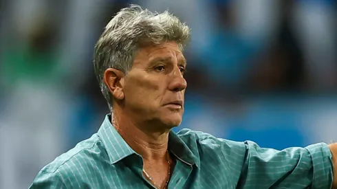 Renato Portaluppi: técnico criou polêmica ao responder sobre o jogador (Foto: Lucas Uebel/Grêmio/Divulgação)