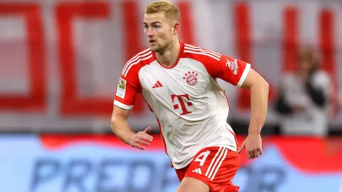 Matthijs de Ligt of Bayern Munich . (Photo by Alexander Hassenstein/Getty Images)