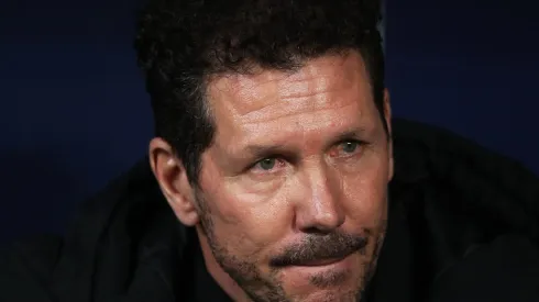 Diego Simeone, Head Coach of Atletico Madrid, . (Photo by Gonzalo Arroyo Moreno/Getty Images)