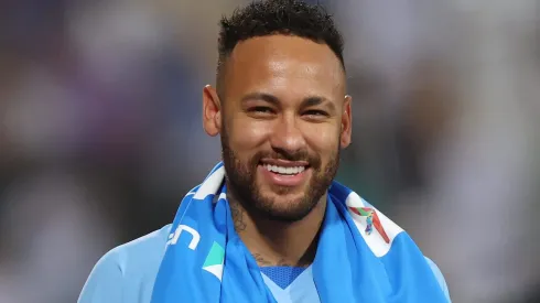 Neymar Jr of Al Hilal . (Photo by Yasser Bakhsh/Getty Images)