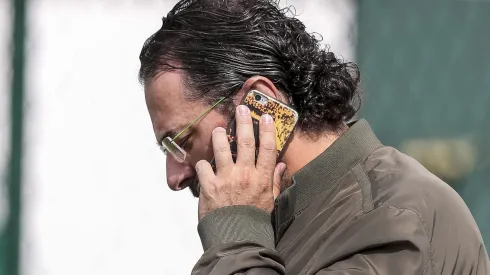 SP – Sao Paulo – 01/08/2017 – Treino do Palmeiras – O gerente de futebol Alexandre Mattos durante treino no CT Academia de Futebol. Foto: Ale Cabral/AGIF