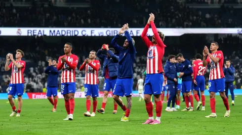 O Atlético de Madrid enfrentou o Real Madrid por La Liga no Santiago Bernabéu, em 4 de fevereiro (Foto: Angel Martinez/Getty Images)