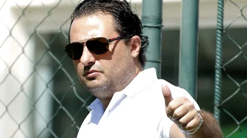 SAO PAULO - SP - 21/04/2016 - TREINO DO PALMEIRAS - Alexandre Mattos durante treino do Palmeiras no CT Academia de Futebol - Barra Funda. Foto: Daniel Vorley/AGIF.