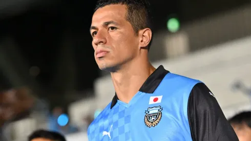Leandro Damião, ex-Internacional, acerta com campeão do Brasileirão. (Photo by Kenta Harada/Getty Images)