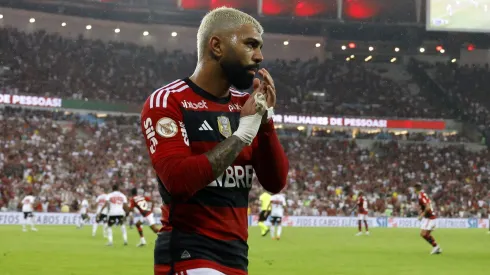 Gabriel Barbosa of Flamengo. (Photo by Wagner Meier/Getty Images)