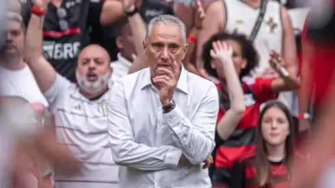 Tite mandou recado a jogador do Flamengo (Foto: Paula Reis / CRF / Divulgação)