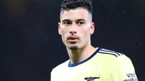 Gabriel Martinelli, atacante do Arsenal (Photo by Alex Livesey/Getty Images)