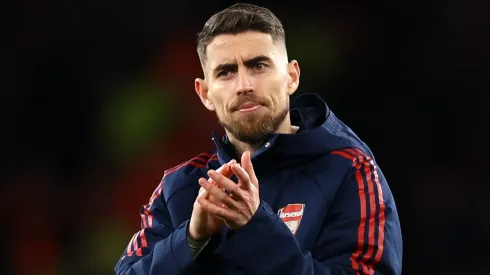 Jorginho of Arsenal . (Photo by Alex Pantling/Getty Images)