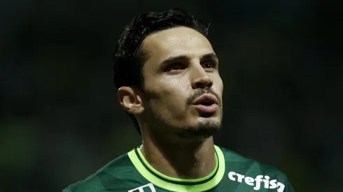 Raphael Veiga of Palmeiras. (Photo by Ricardo Moreira/Getty Images)