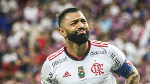Presidente de rival do Flamengo confirma interesse em Gabigol: "Gostaria". Foto: Lucas Emanuel/AGIF