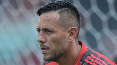 Ídolo do Flamengo, Diego Alves pode fechar com campeão brasileiro. Foto: Thiago Ribeiro/AGIF