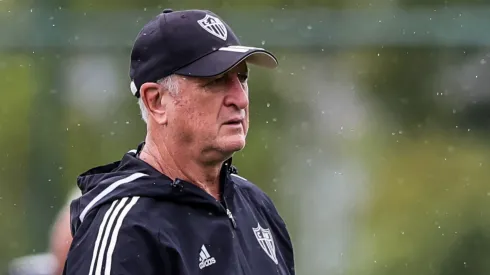 Felipão se envolveu em polêmica com torcedor do Atlético (Foto: Pedro Souza / Atlético / Divulgação)