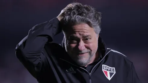 SP - SAO PAULO - 05/07/2023 - COPA DO BRASIL 2023, SAO PAULO X PALMEIRAS - Julio Casares presidente do Sao Paulo antes de partida contra o Palmeiras no estadio Morumbi pelo campeonato Copa do Brasil 2023. Foto: Ettore Chiereguini/AGIF