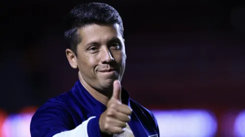 São Paulo: Atacante de 7 gols em 8 jogos pode fechar com o Tricolor Paulista. Foto: Marcello Zambrana/AGIF