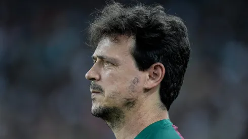 RJ - RIO DE JANEIRO - 08/02/2024 - CARIOCA 2024, FLUMINENSE X SAMPAIO CORREA - Fernando Diniz tecnico do Fluminense durante partida contra o Sampaio Correa no estadio Maracana pelo campeonato Carioca 2024. Foto: Thiago Ribeiro/AGIF