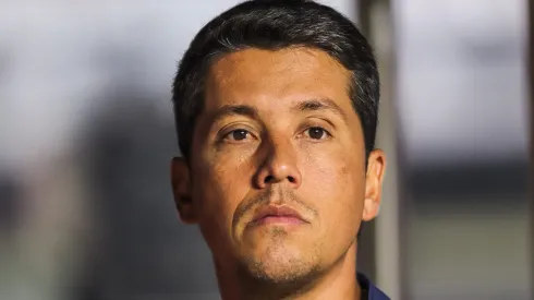 Thiago Carpini técnico do Sao Paulo durante partida contra o Bragantino no estádio Morumbi pelo campeonato Paulista 2024. Foto: Reinaldo Campos/AGIF