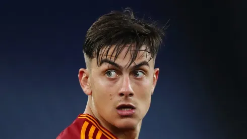 Dybala explode com hat-trick na Roma. Foto: Paolo Bruno/Getty Images
