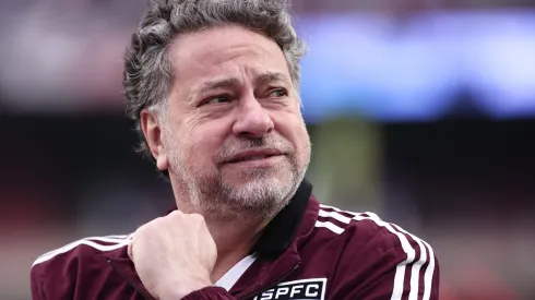 Julio Casares, presidente do São Paulo. Foto: Ettore Chiereguini/AGIF