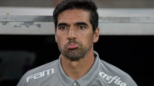 Abel Ferreira tecnico do Palmeiras durante partida contra o Flamengo no estadio Maracana pelo campeonato Brasileiro A 2023. Foto: Thiago Ribeiro/AGIF