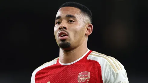 Gabriel Jesus of Arsenal . (Photo by Catherine Ivill/Getty Images)