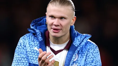 R$ 969 milhões: Agentes de Haaland tem reunião com rival do Manchester City. (Photo by Clive Rose/Getty Images)