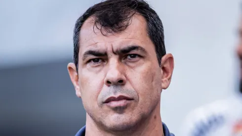 SP - SANTOS - 18/02/2024 - PAULISTA 2024, SANTOS X NOVORIZONTINO - Fabio Carille tecnico do Santos durante partida contra o Novorizontino no estadio Vila Belmiro pelo campeonato Paulista 2024. Foto: Abner Dourado/AGIF