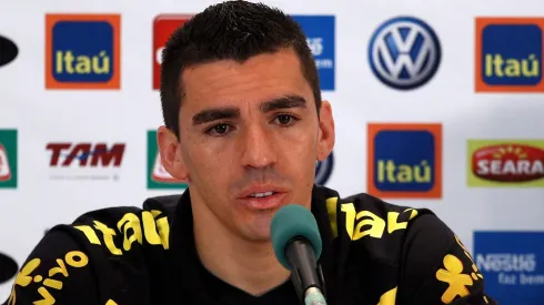 Lucio .  (Photo by Richard Heathcote/Getty Images)