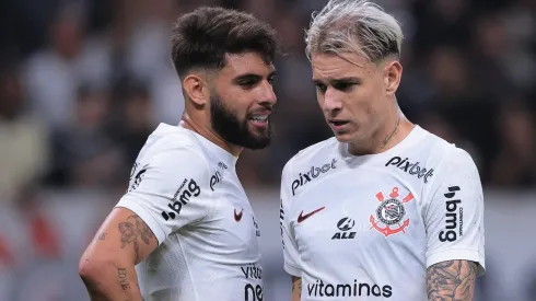 Roger Guedes bomba no Catar e repercussão chega até na torcida do Corinthians. Foto: Ettore Chiereguini/AGIF