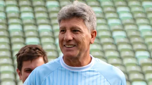Grêmio Renato Gaúcho está sorrindo à atoa com o possível novo reforço do Tricolor. Foto: Gilson Lobo/AGIF