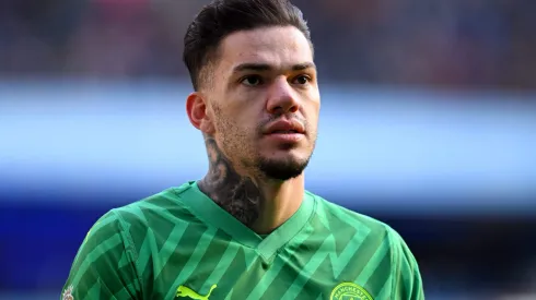 Ederson pelo Manchester City  (Photo by Michael Regan/Getty Images)