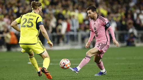 Partida de ida no Tennessee marcou um empate com gosto de vitória para o Inter Miami contra o Nashville, pela Concachampions (Foto: Johnnie Izquierdo/Getty Images)